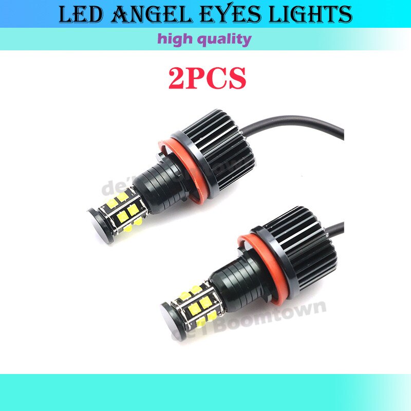 Ampoules-d-yeux-d-ange-de-voiture-LED-120W-anneaux-Halo-BMW-s-rie-1-3