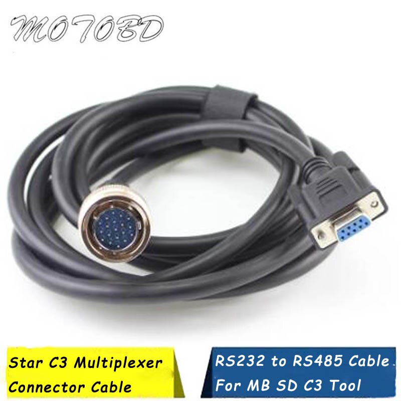 Outil-de-connexion-pour-Mercedes-Benz-connecteur-Mb-Star-C3-multiplexeur-RS232-RS485-outil-de-Diagnostic