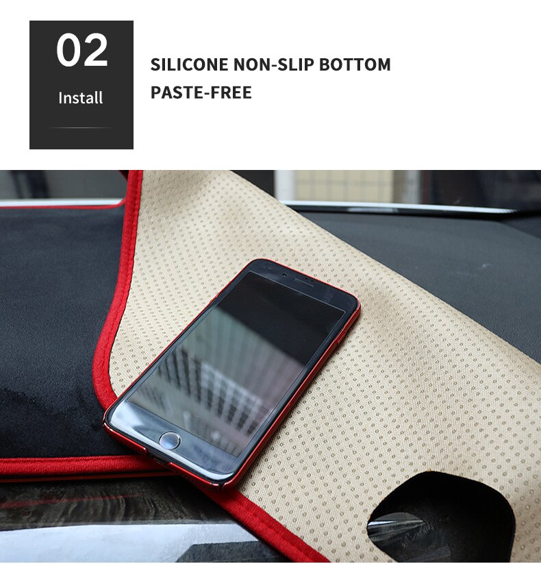 Couverture-de-tableau-de-bord-de-voiture-en-flanelle-tapis-Anti-soleil-pour-BMW-s-rie