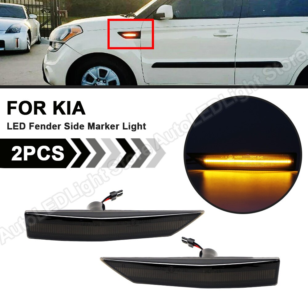 Marqueur-lat-ral-de-garde-boue-LED-clignotant-lampe-indicateur-pour-Kia-Soul-2009-2010-2011