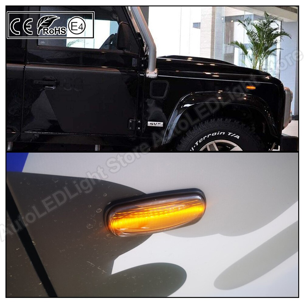 Clignotant-lat-ral-LED-pour-Land-Rover-Defender-2007-2016-Td5-90-110-130-Freelander-LR2