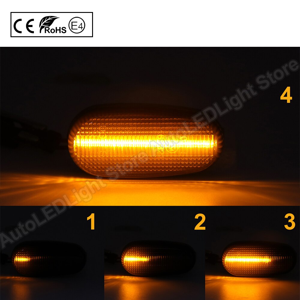 Feu-de-position-lat-ral-LED-dynamique-2-pi-ces-clignotant-s-quentiel-pour-Alfa-Romeo