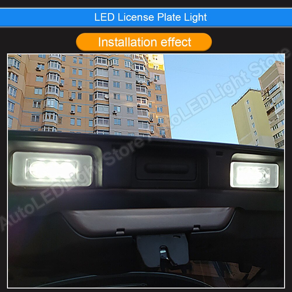 Plaque-d-immatriculation-LED-lampe-pour-Dacia-Duster-Nissan-Serena-C27-2016-2017-2018-2019-2020