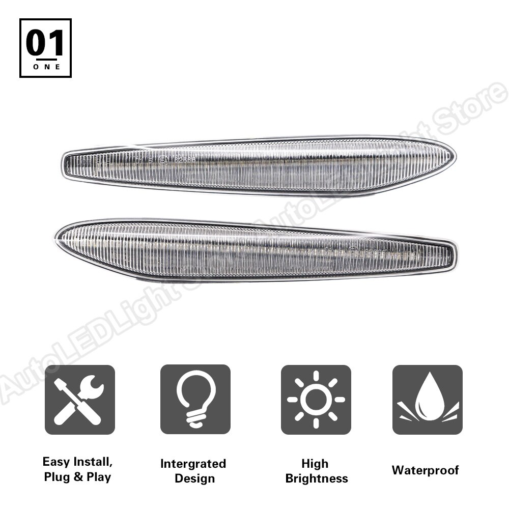 Feu-de-position-lat-ral-LED-dynamique-clignotant-en-forme-de-fl-che-2-pi-ces