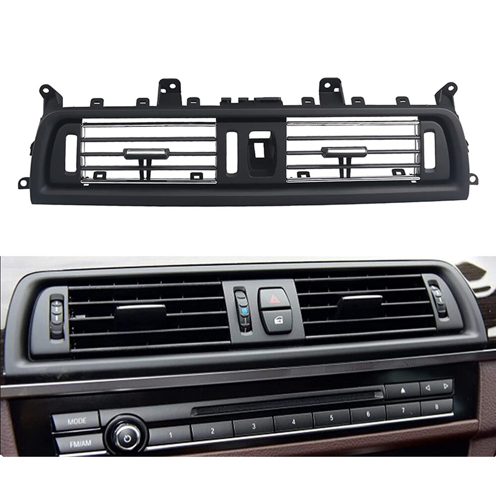 HUALIC-Console-avant-gril-Dash-AC-climatiseur-vent-2-Styles-pour-BMW-F10-F11-F18-520