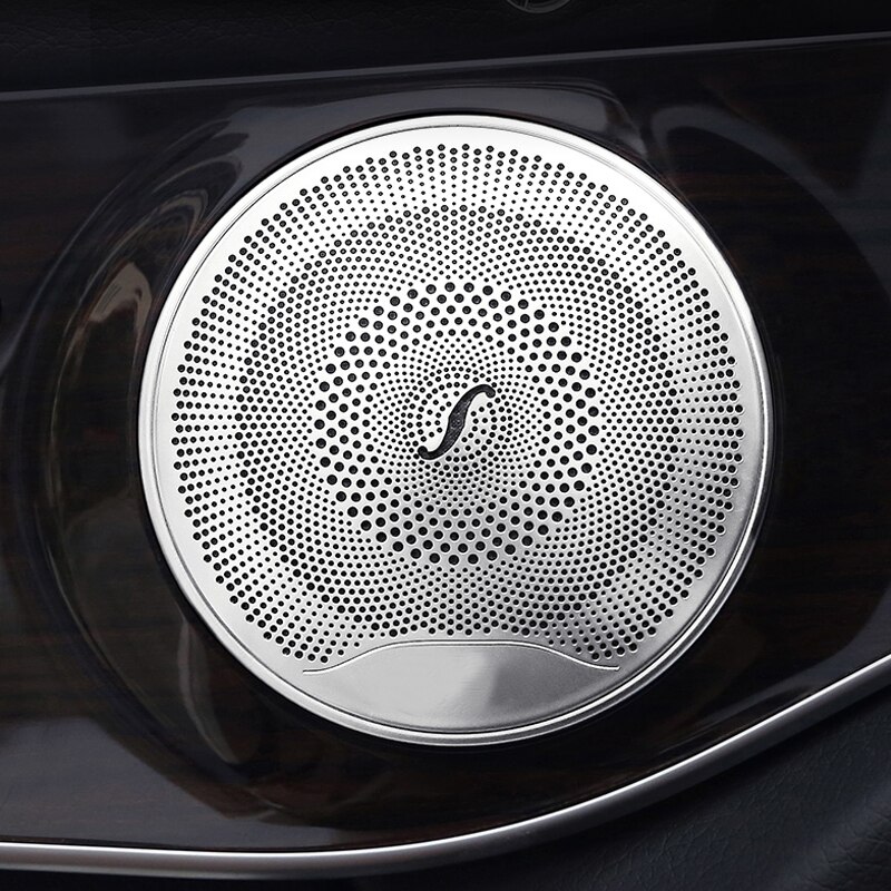 Couvercle-de-Haut-parleur-Audio-pour-Int-rieur-de-Voiture-Accessoire-de-Porte-Mercedes-Benz-E