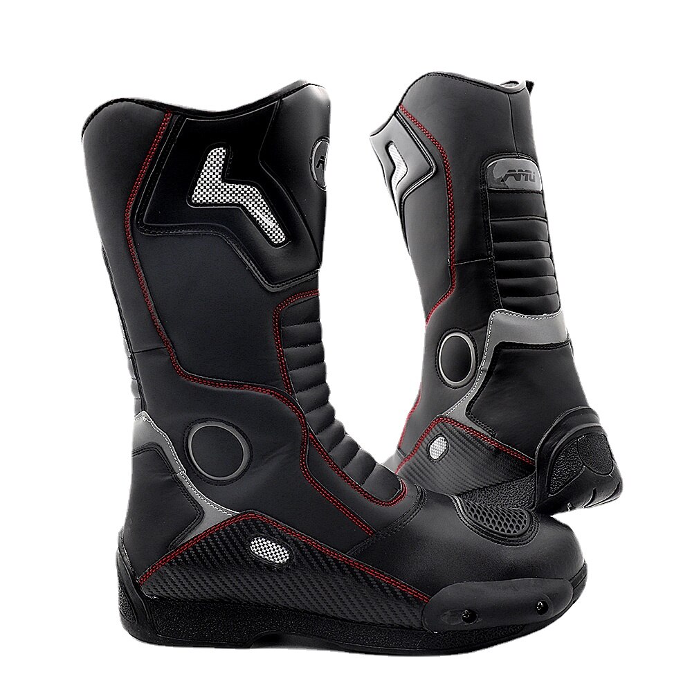 Bottes-de-Motocross-imperm-ables-pour-hommes-chaussures-tout-terrain-pour-motocycliste-chaudes-en-cuir-hiver