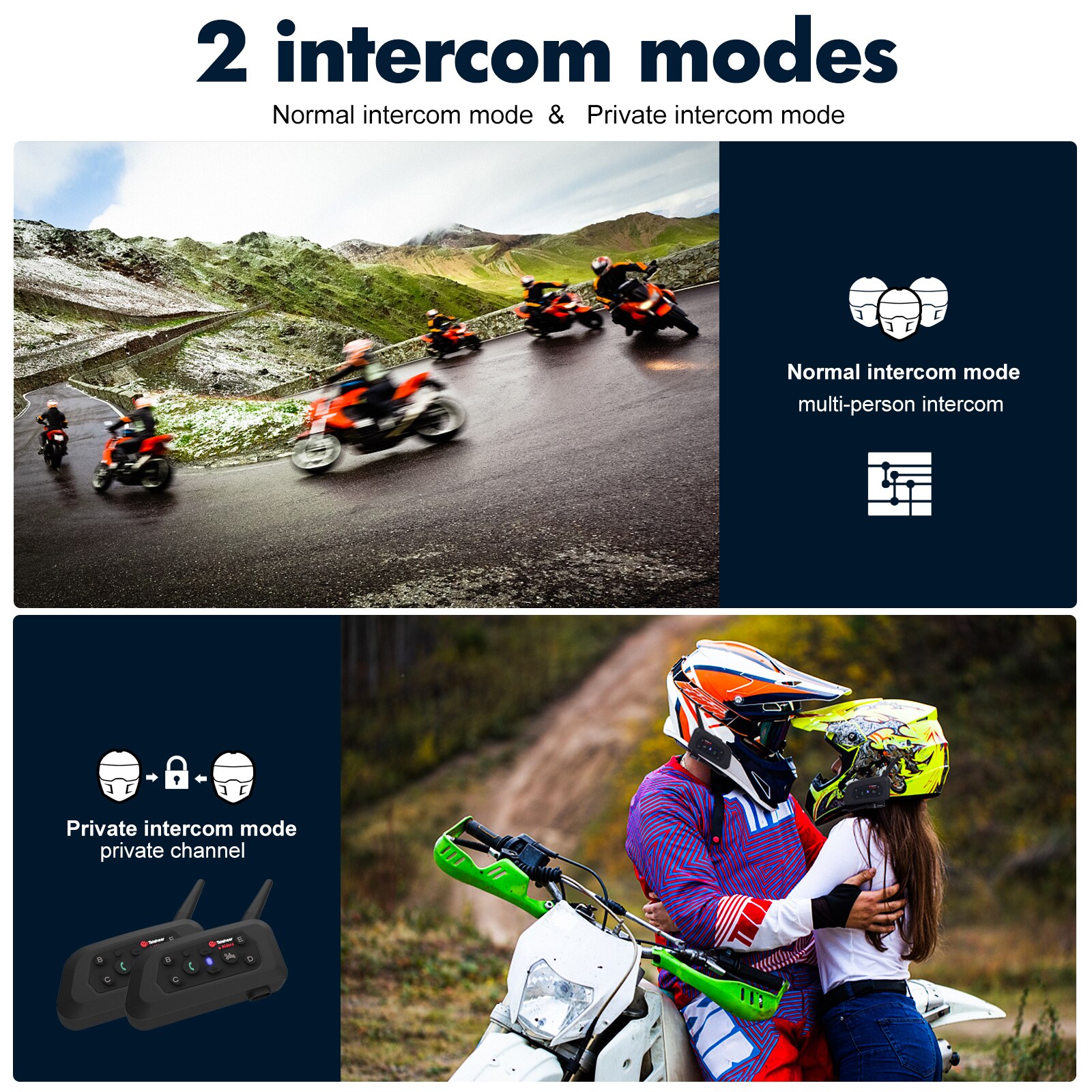 Teleheer-oreillette-Bluetooth-5-1-pour-moto-appareil-de-communication-pour-2-personnes-port-e-1200M