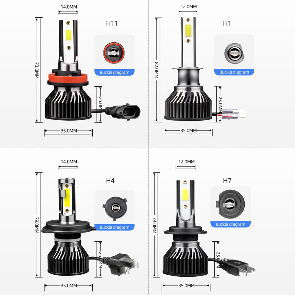 Phare-de-Moto-LED-automatique-de-25W-phare-antibrouillard-H1-H4-H7-H11-ampoules-Led-COB