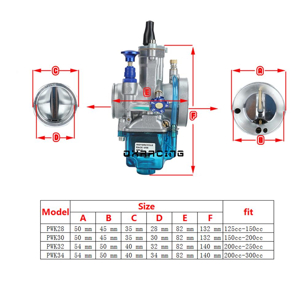 Carburateur-Universel-pour-Moto-et-Scooter-Pi-ce-ATV-avec-Injection-Puissante-28-30-32-34