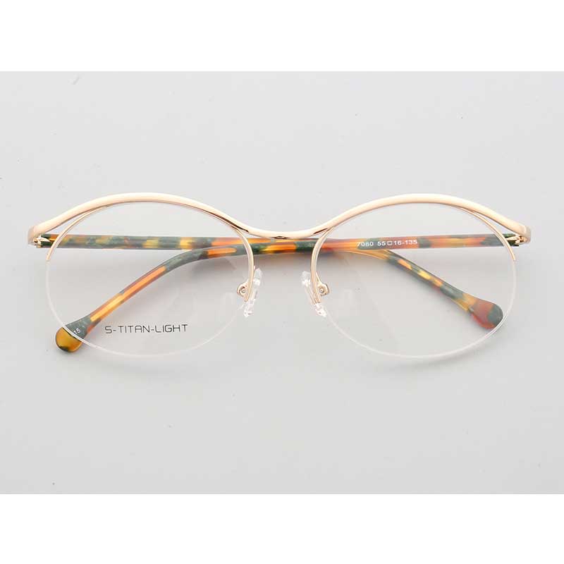 YOUTOP-lunettes-demi-bord-pour-femmes-monture-anti-rayons-bleus-rondes-la-mode-en-acier-inoxydable