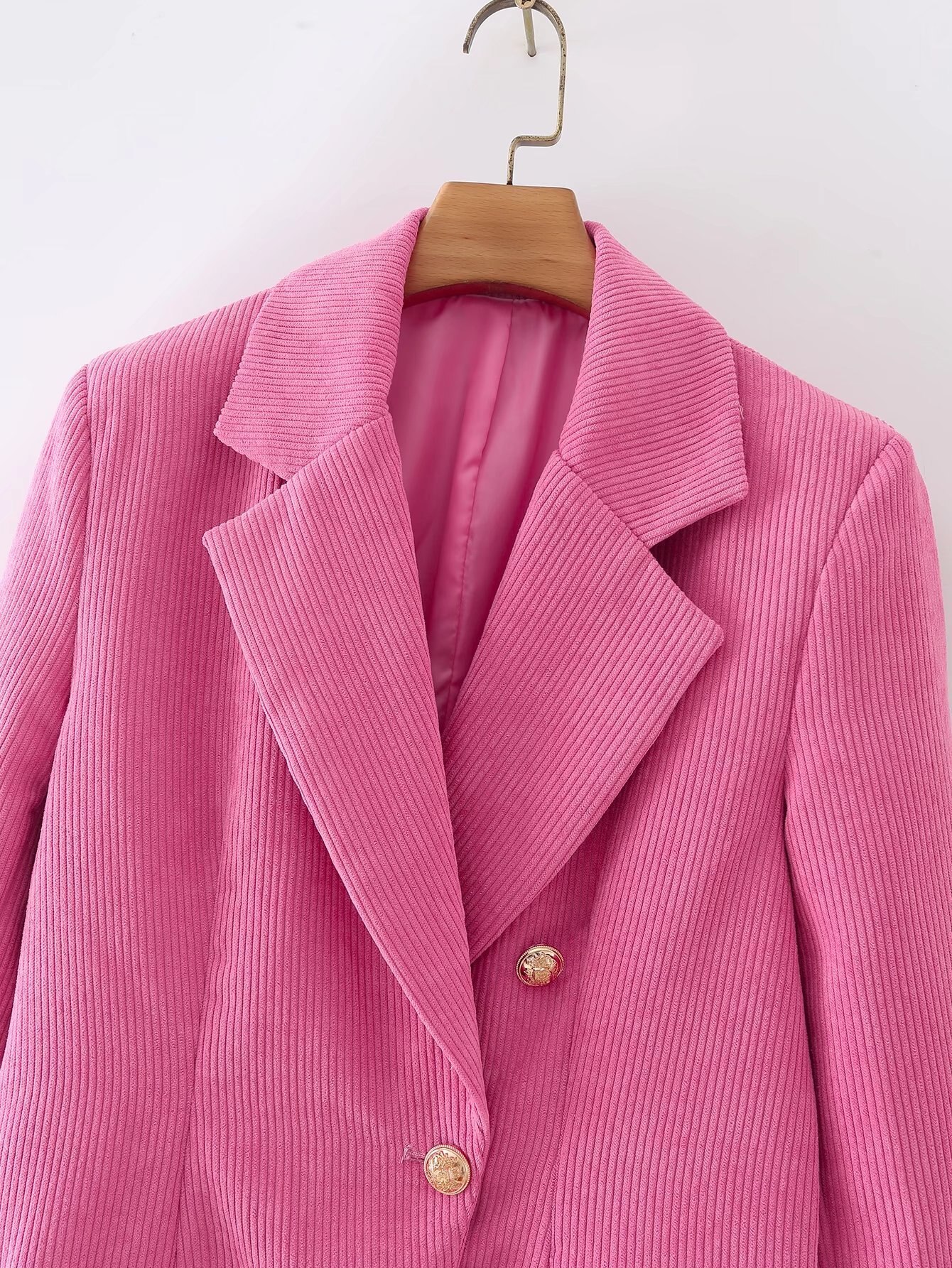 Blazer-en-velours-c-tel-pour-femmes-manteau-Vintage-manches-longues-avec-boutons-simples-poches-passepoil