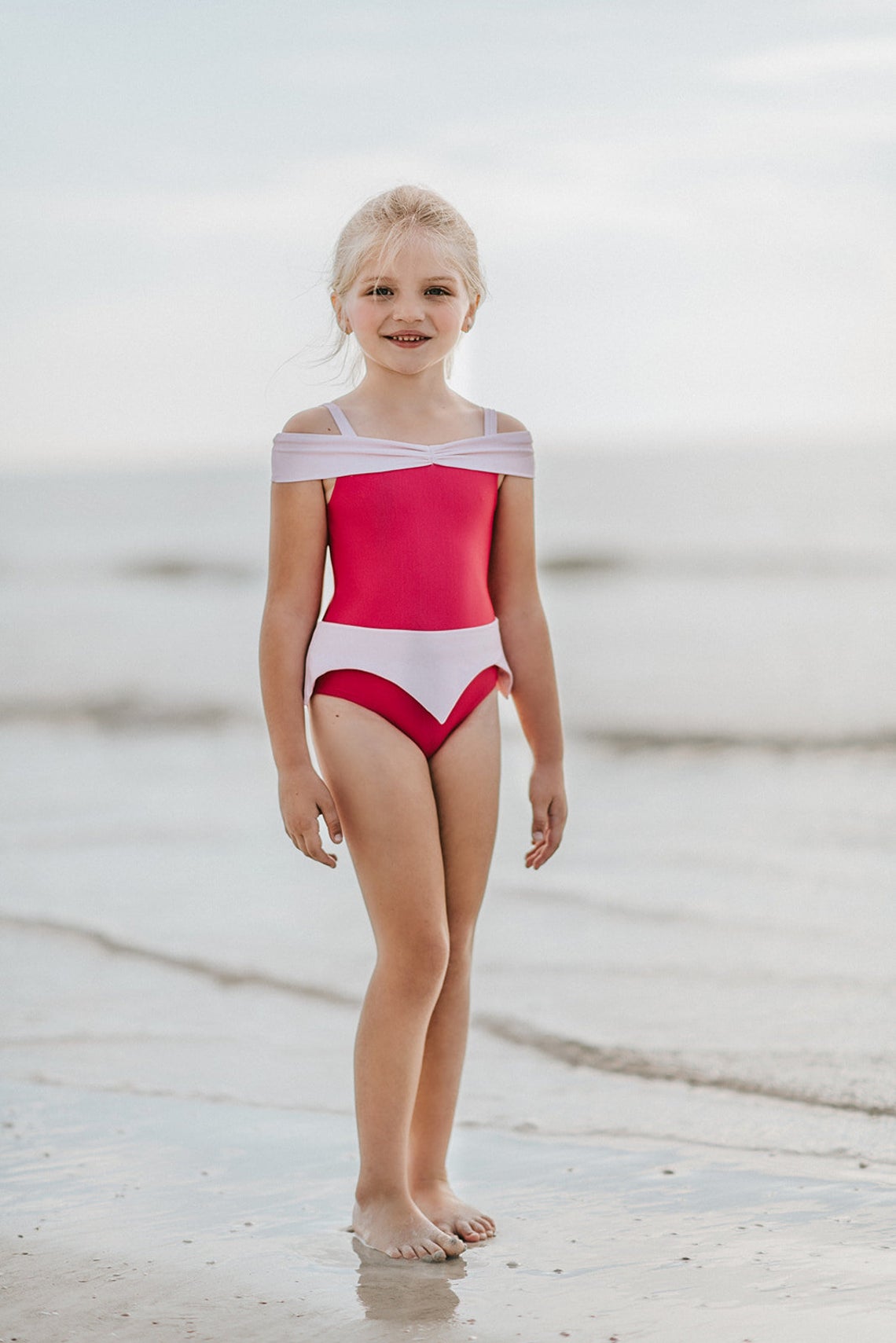 Maillot-de-bain-une-pi-ce-pour-enfants-sans-manches-imprim-coquillage-color-costume-de-bain