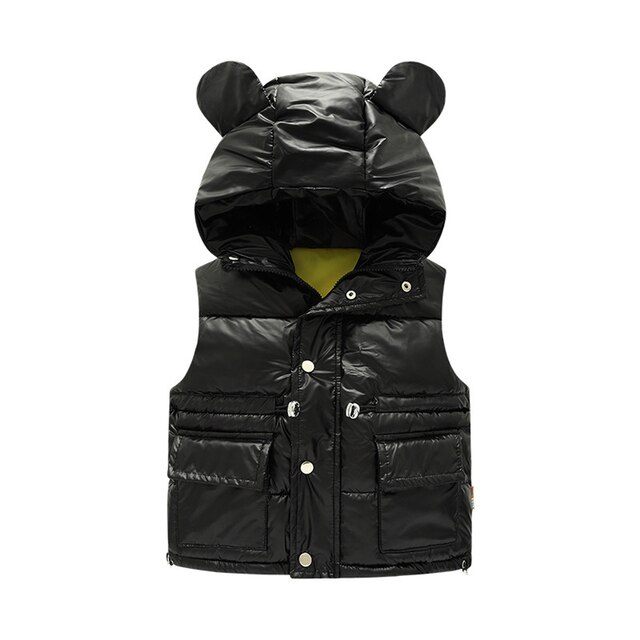 Gilet-d-hiver-en-coton-argent-brillant-pour-enfants-v-tement-chaud-et-pais-sans-manches