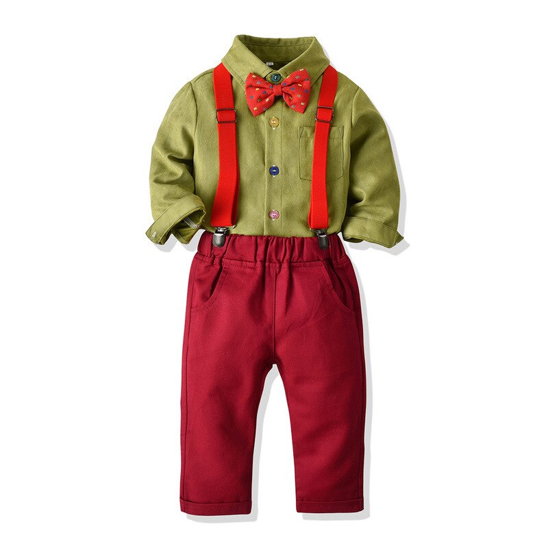 Ensemble-de-v-tements-de-no-l-pour-nouveau-n-gar-on-barboteuse-tenue-pour-enfants