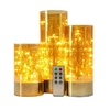 Ensemble-de-3-lampes-de-Table-piles-6-8-10-pouces-haute-verre-lumi-res-d