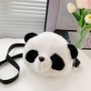 Porte-monnaie-en-peluche-Panda-pour-enfants-sacoche-diagonale-une-paule-porte-monnaie