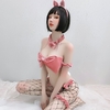 Uniforme-de-Cosplay-Sexy-Lingerie-tentation-haut-tubulaire-en-velours-dor-costume-de-fille-lapin-body