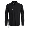 Chemisier-d-contract-en-coton-et-lin-pour-homme-chemise-ample-manches-longues-printemps-automne-2022