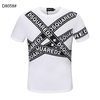 Dsquared2-T-Shirt-manches-courtes-pour-hommes-et-femmes-100-coton-d-contract-tendance-Dsq2-lettre