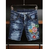 DSQUARED2-short-Denim-imprim-DSQ-d-chir-Slim-d-contract-cha-ne-Hip-Hop-tendance-nouvelle