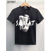 Dsquared2-T-Shirt-col-rond-homme-100-lettres-impression-Simple-d-contract-tendance-mode-ample-cadeau