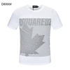 Dsquared2-t-shirt-col-rond-pour-hommes-et-femmes-100-coton-d-contract-tendance-Dsq2-imprim