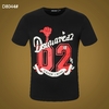 Dsquared2-t-shirt-manches-courtes-pour-hommes-et-femmes-100-coton-d-contract-tendance-Dsq2-impression