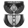 Sous-v-tements-en-dentelle-transparente-pour-femmes-culotte-en-cuir-verni-et-Latex-taille-basse