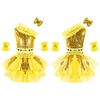 Costume-de-danse-Tutu-paillettes-pour-filles-haut-avec-jupe-en-Tulle-et-pinces-cheveux