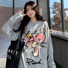 Sweat-capuche-manches-longues-pour-femme-v-tement-ample-surdimensionn-la-mode-japonaise-motif-animal