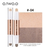 O-TW-O-O-stylo-Contour-Double-t-te-imperm-able-finition-mate-surligneurs-crayon-de