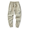 Pantalon-Cargo-ample-style-Hip-Hop-Safari-surv-tement-en-coton-extensible-la-cheville-sarouel-grandes