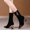 Bottes-talons-hauts-en-tissu-TGHDOF-pour-femmes-chaussettes-d-automne-la-mode-avec-fermeture-clair