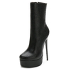 Bottes-noires-plateforme-Stiletto-avec-fermeture-clair-lat-rale-pour-femme-mi-tube-talons-hauts-2021