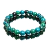 Bracelets-Chrysocolla-Malachite-pour-femmes-et-hommes-perles-en-pierre-naturelle-forme-ronde-soulagement-du-diab