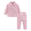 Mudkingdom-pyjama-manches-longues-pour-gar-ons-et-filles-ensemble-avec-col-carreaux-mignon-v-tements