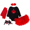 Ensemble-3-pi-ces-pour-b-b-fille-maillot-manches-longues-imprim-coccinelle-jupe-Tutu-volants