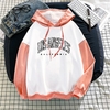 Sweat-capuche-imprim-Los-Angeles-pour-femmes-sweat-shirt-surdimensionn-pais-en-molleton-Kawaii-avec-cordon