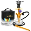 Ensemble-de-narguil-Portable-avec-tout-Mini-Shisha-to-go-tuyau-simple-de-12-pouces-avec