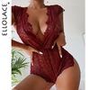 Ellolace-Body-Sexy-en-V-profond-pour-femmes-Costumes-exotiques-bordeaux-Sissy-Lingerie-porno-sans-manches