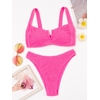 Ellolace-maillot-de-bain-fronc-d-collet-en-V-plongeant-Push-Up-Sexy-Bikini-ensemble-deux