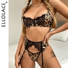 Ellolace-ensemble-de-Lingerie-l-opard-Sexy-en-dentelle-soutien-gorge-Push-Up-culotte-sensuelle-sous