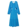 XEASY-robe-mi-longue-Sexy-pour-femmes-l-gante-dos-nu-manches-longues-bleu-Vintage-v