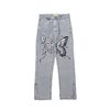 Jean-brod-papillon-et-serpent-pour-hommes-pantalon-droit-fermeture-clair-la-cheville-poches-r-tro