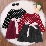 Robes-d-hiver-manches-longues-pour-filles-v-tements-Tutu-en-Tulle-paillettes-pour-enfants-Costume