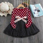 Robes-d-hiver-manches-longues-pour-filles-v-tements-Tutu-en-Tulle-paillettes-pour-enfants-Costume