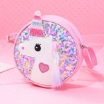 Sac-main-licorne-de-dessin-anim-pour-enfants-sacoche-bandouli-re-Design-mignon-paillettes-avec-fermeture