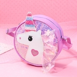 Sac-main-licorne-de-dessin-anim-pour-enfants-sacoche-bandouli-re-Design-mignon-paillettes-avec-fermeture