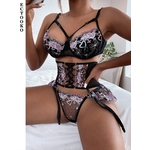 ECTOOKO-soutien-gorge-brod-pour-femmes-ensemble-de-3-pi-ces-transparent-sous-v-tements-Transpar